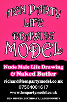 Life drawing & naked butler